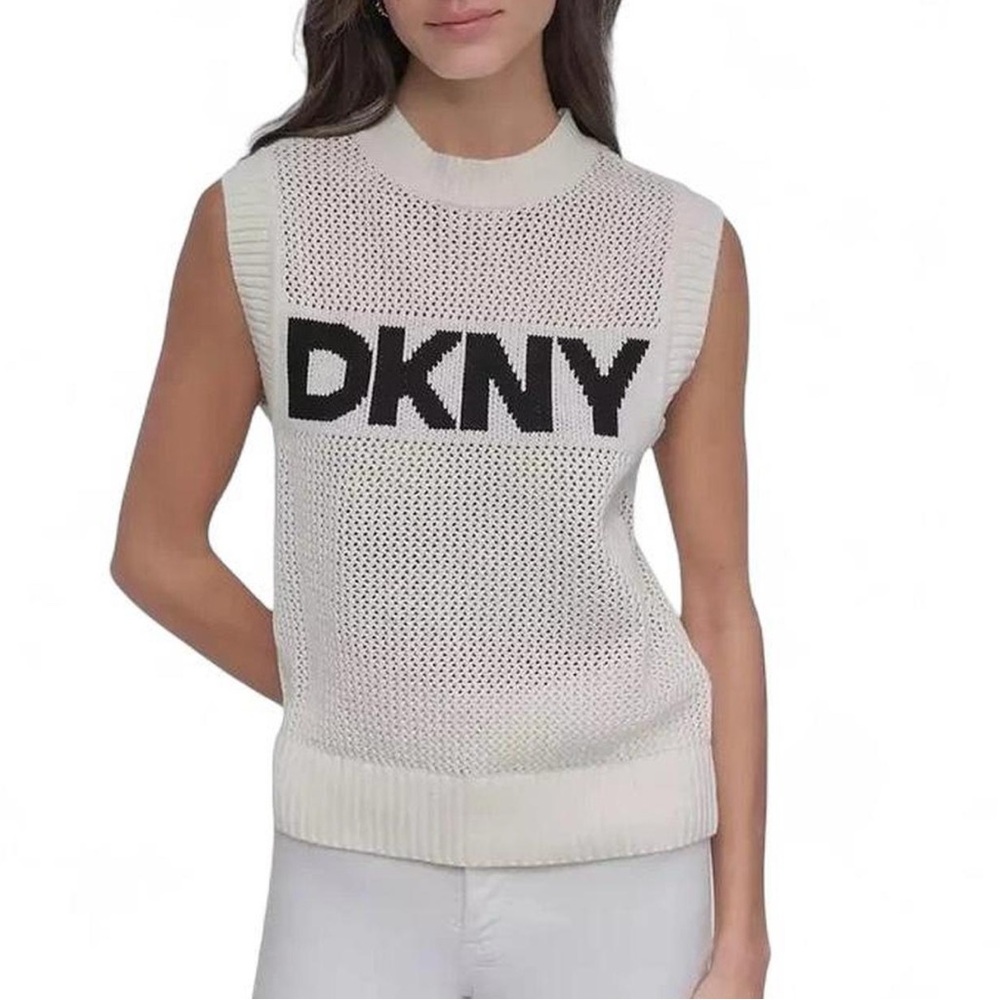 DKNY Cream Knit  Sweater
